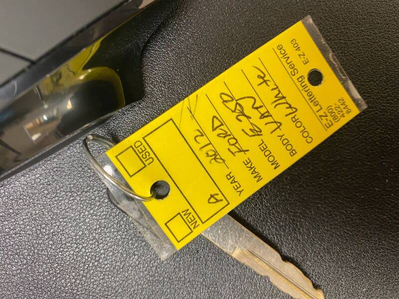 2012 Ford E-Series Cargo E-250